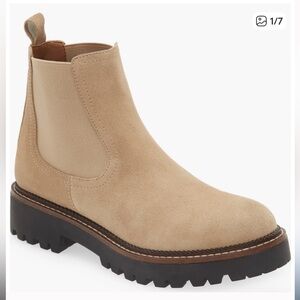 Caslon Beige Chelsea Ankle Boot